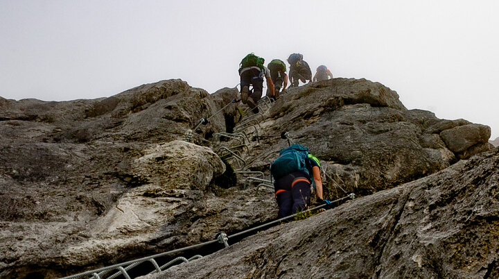 Klettersteig | © Hanna Hilsberg